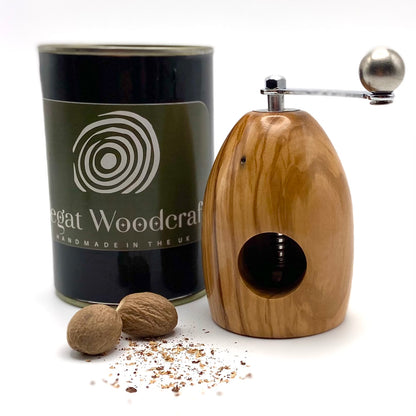 Mediterranean Olive nutmeg grinder (ref 107)