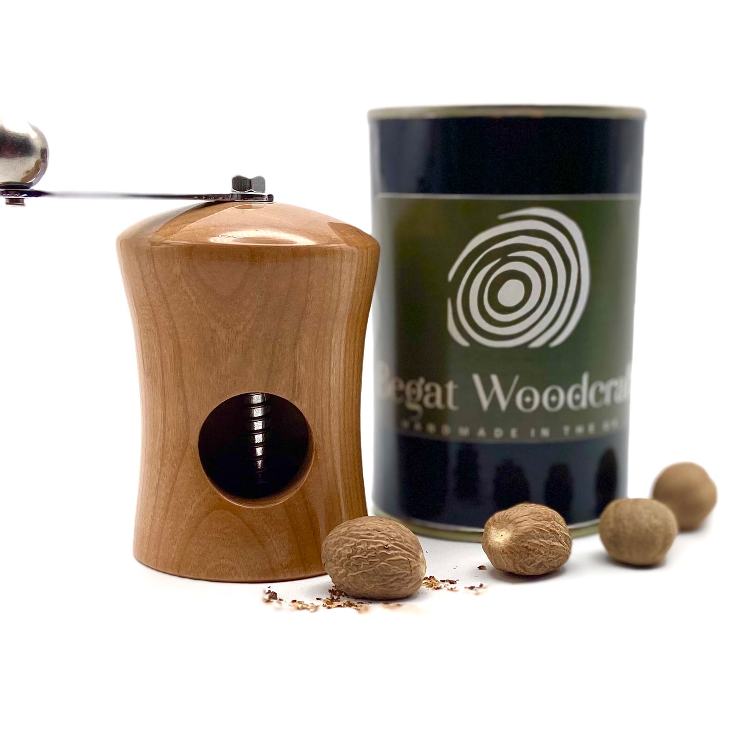 American Cherry nutmeg grinder (ref 109)