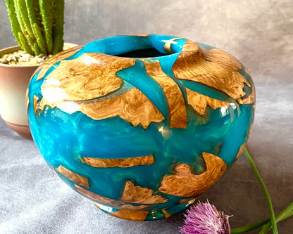 Main view of mallee offcut hollow form