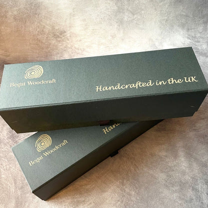 Magnetic gift box for pepper mill with laser engraving
