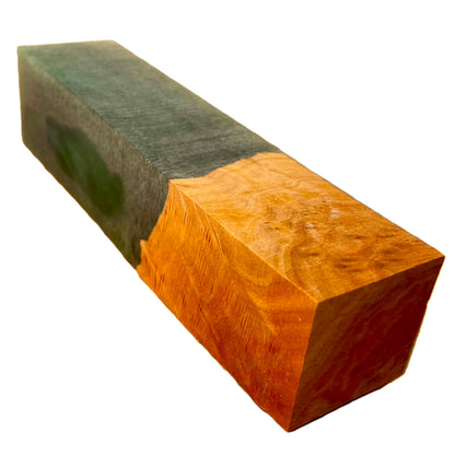 Mallee Burr & Resin Hybrid Handle Blank | Woodturning Supplies