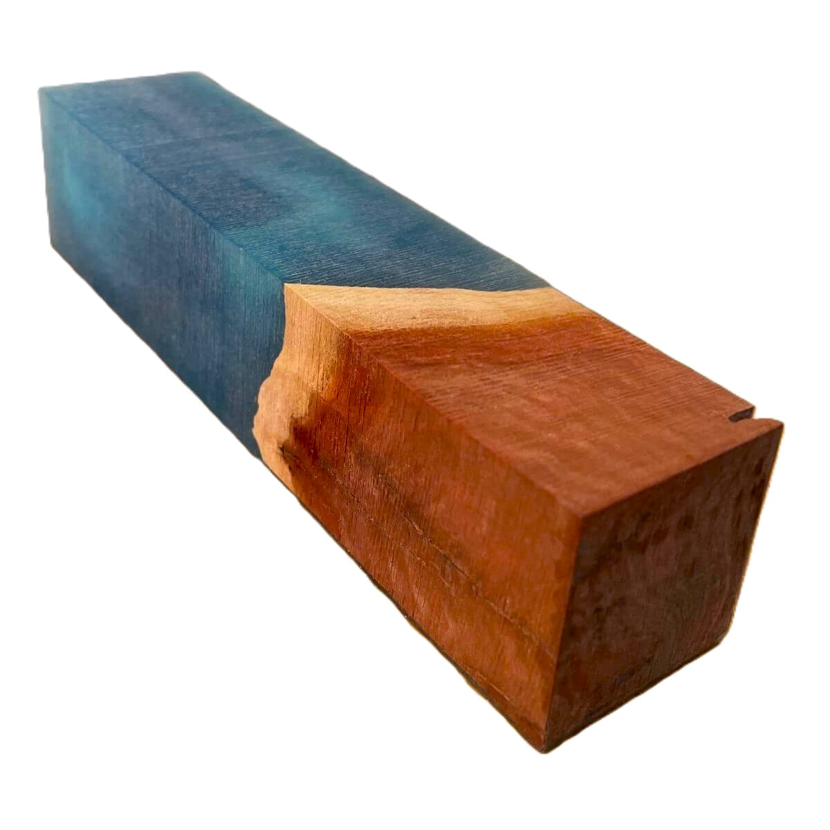 Mallee Burr & Resin Hybrid Handle Blank | Woodturning Supplies
