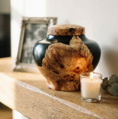 Small wooden urns for pet ashes and unique pet cremation urns UK
