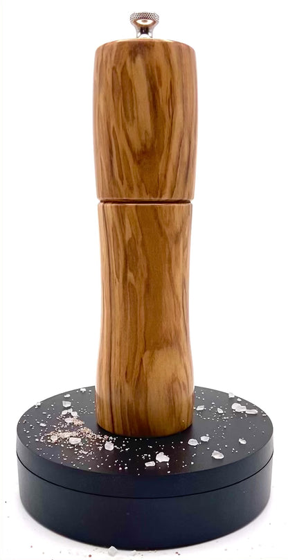 Striking Olive wood salt mill (ref 114)